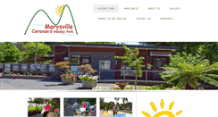 Desktop Screenshot of marysvillecaravanpark.com.au